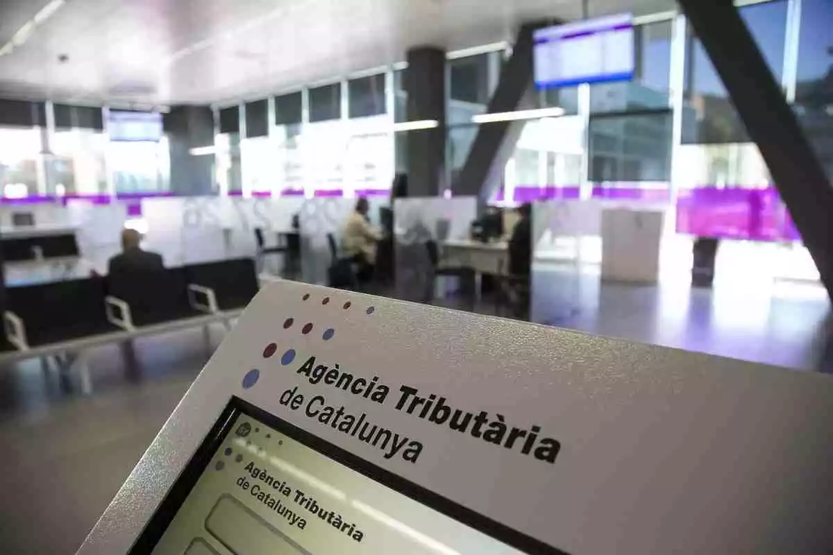 Imatge d'una oficina de l'Agència Tributària de Catalunya