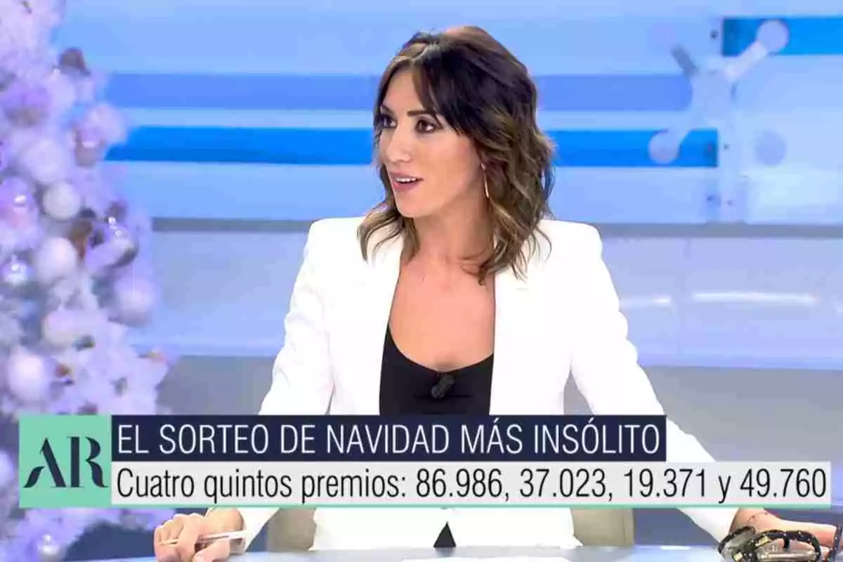 La presentadora de Telecinco Patricia Pardo