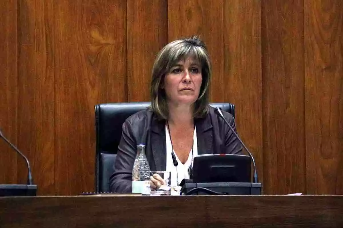 Núria Marín, alcaldessa de l'Hospitalet de Llobregat.