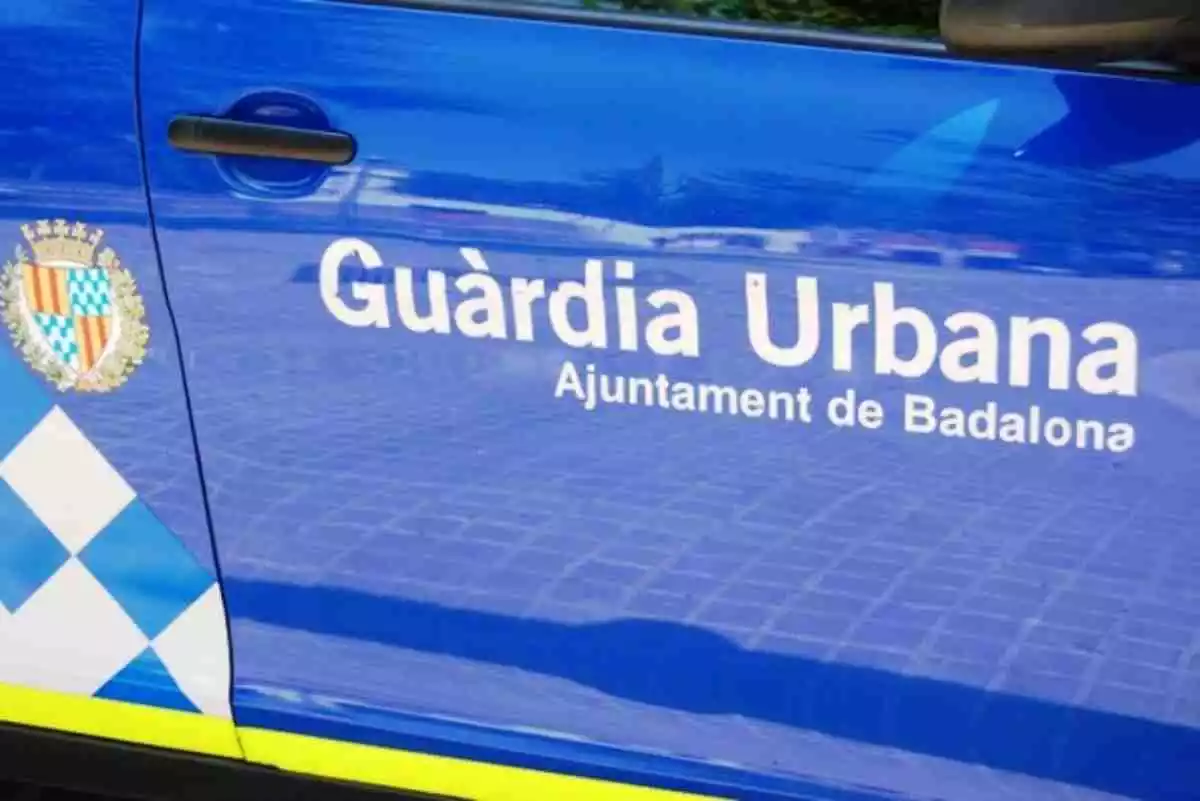 Imatge d'un cotxe de la Guàrdia Urbana de Badalona