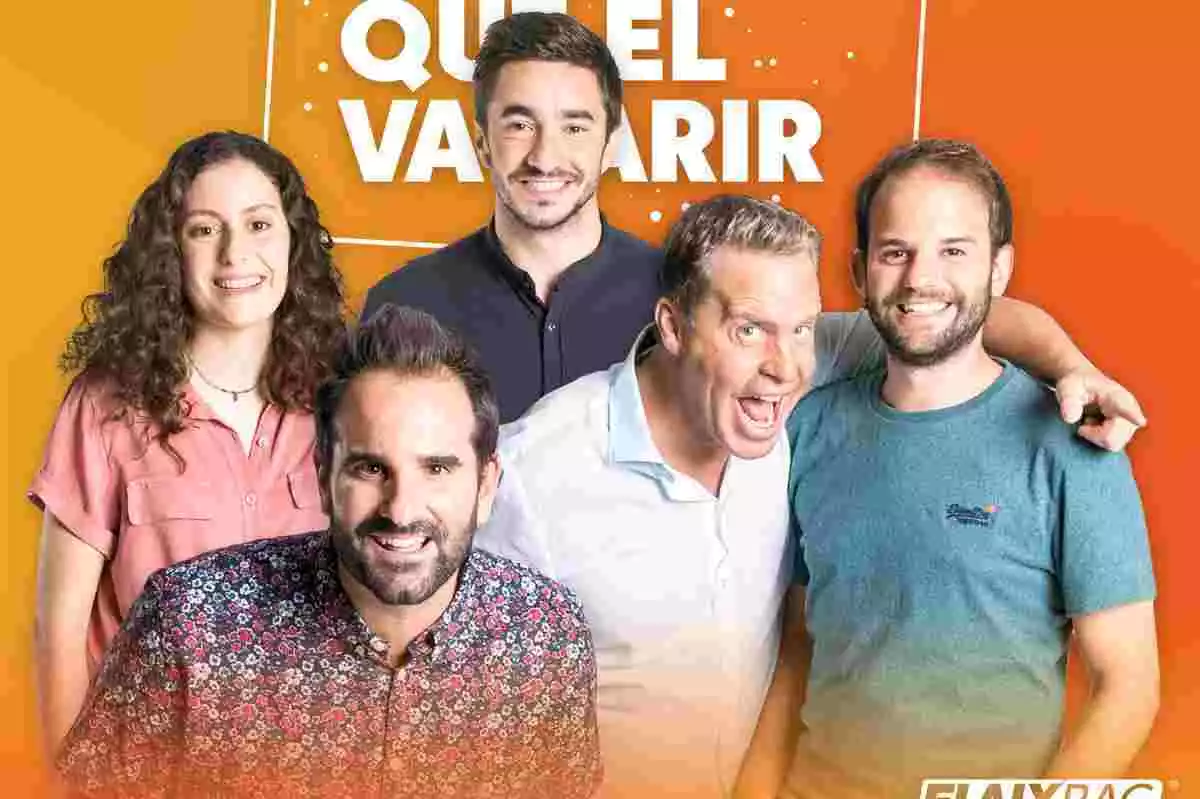 Carles Pérez, Aina Ustrell, Albert Bermúdez, Marc Casanovas i El Gran Germán, conductors de ‘El matí i la mare que el va parir’
