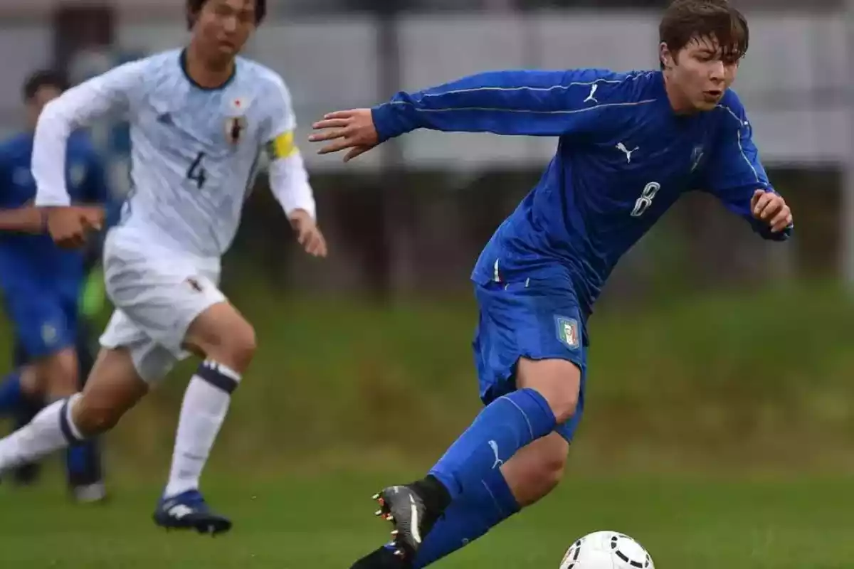 Imatge de Daniel Guerini, el jove jugador italià de futbol que ha mort en un accident de trànsit