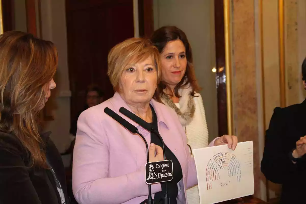 L'exministra de Sanitat i diputada del PP, Celia Villalobos, en una fotografia d'arxiu del 9 de febrer del 2016