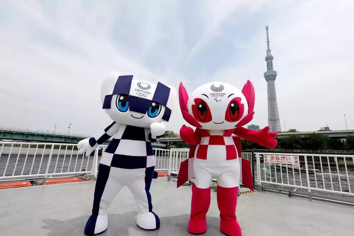 Miraitowa i Someity, les mascotes dels Jocs Olímpics de Tòquio 2021