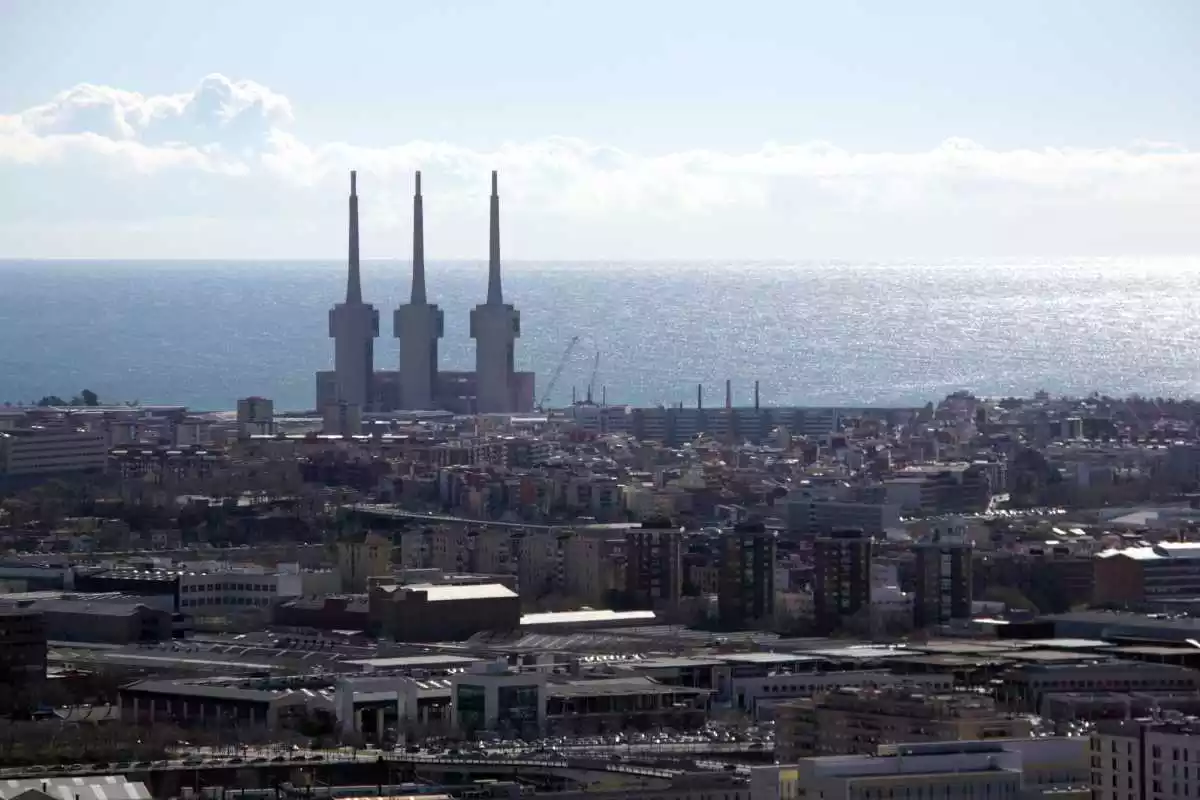 Vista aèria de Barcelona