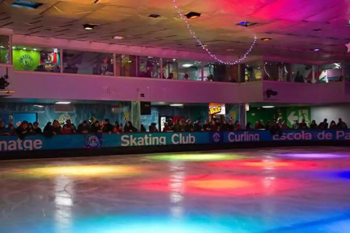 Pista de gel de l'Skating Club.