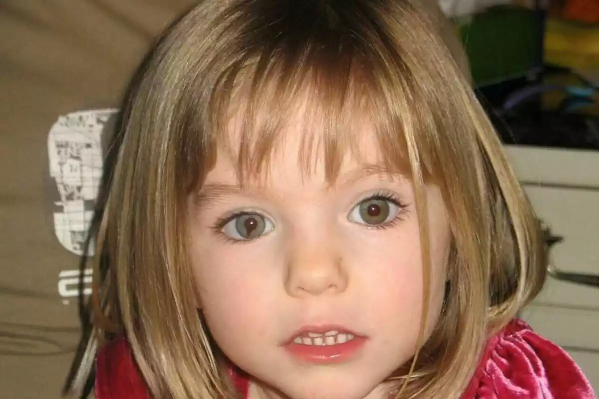 Primer pla de la petita Madeleine McCann, desapareguda l'any 2007