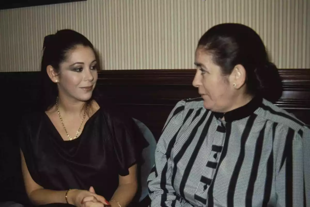Isabel Pantoja i Doña Ana, la seva mare.