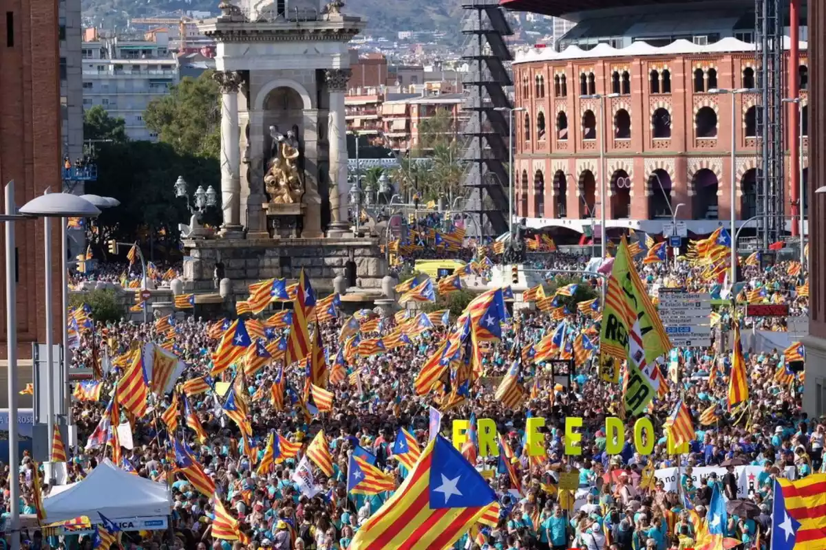 La Diada de Catalunya del 2019 a Barcelona