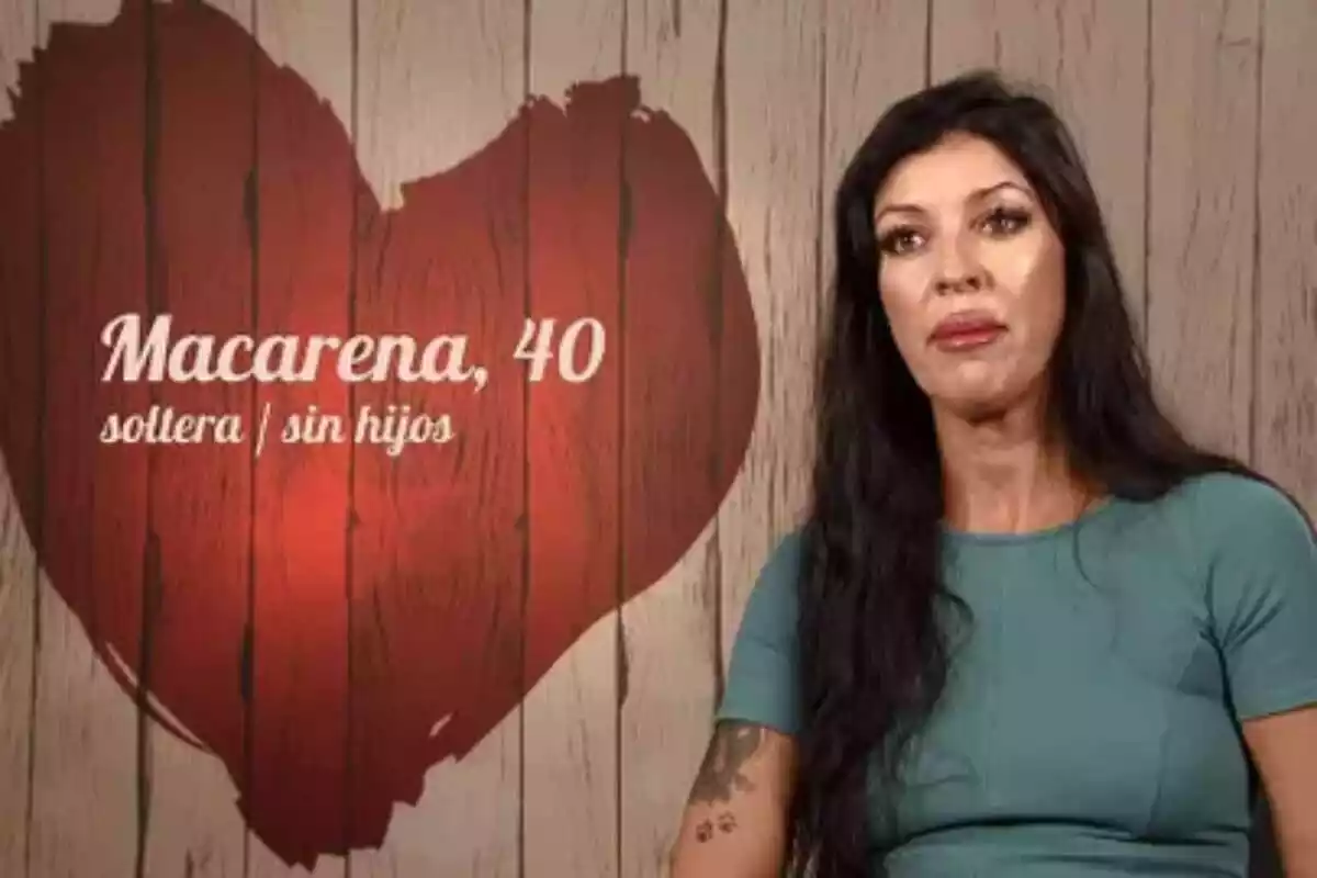 Macarena, participant de First dates, va confessar que mai porta roba interior