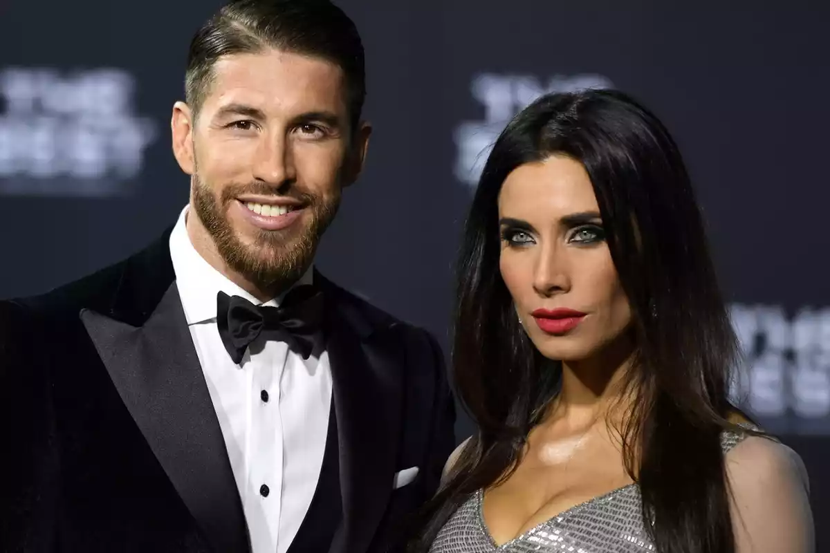Sergio Ramos i Pilar Rubio vestits de gala