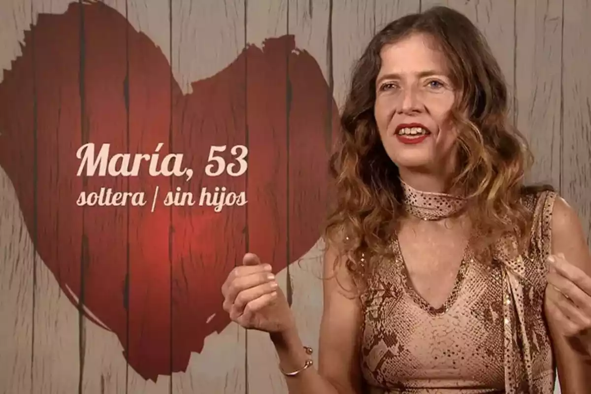 María, concursant de First Dates