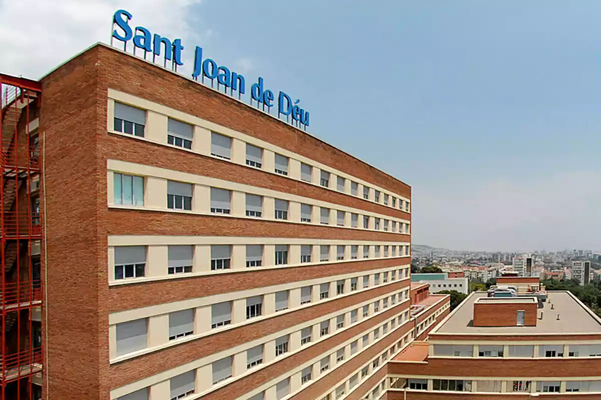 Pla general de l'Hospital Sant Joan de Déu.