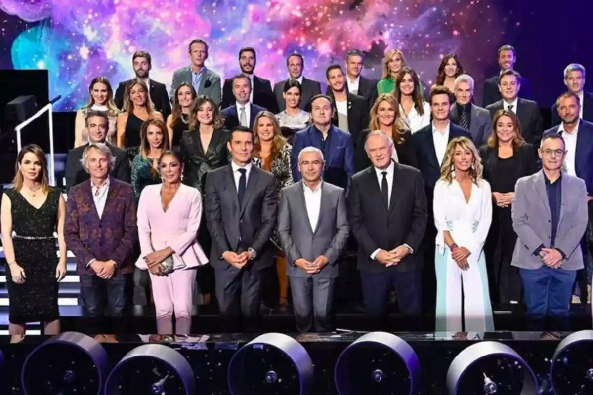Les cares més famoses de Telecinco en una imatge promocional