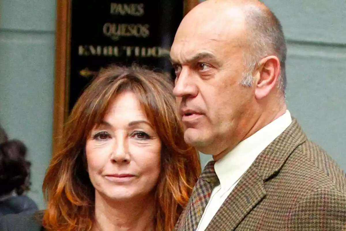 Ana Rosa Quintana amb el seu marit, Juan Muñoz