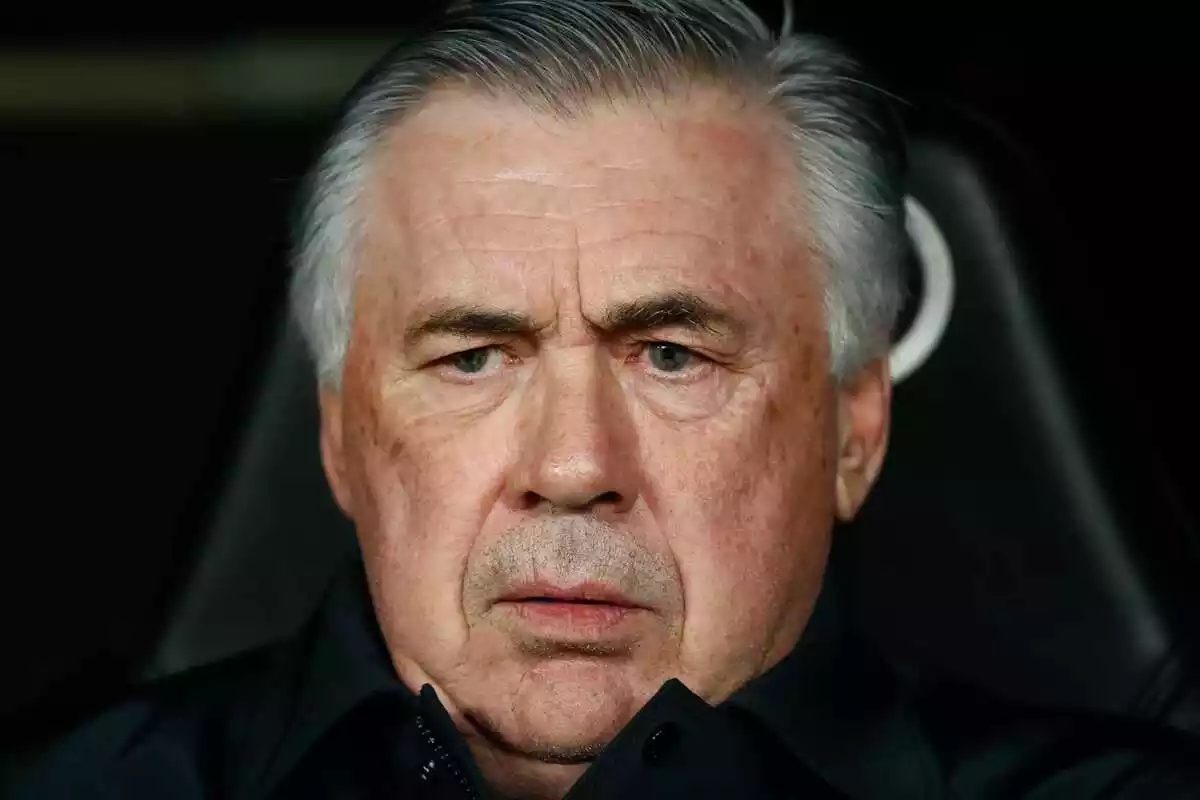 Carlo Ancelotti frustrat