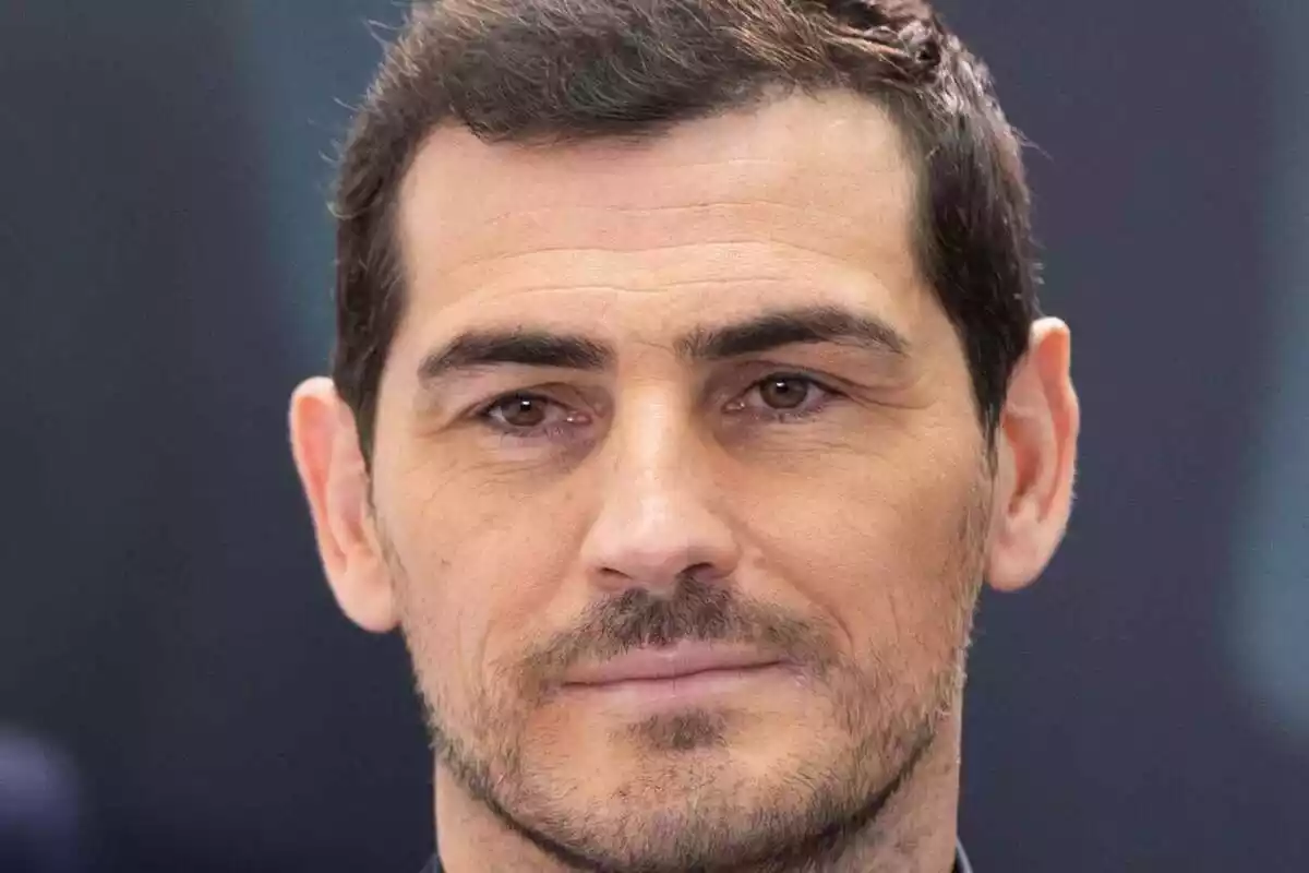 Primer pla del porter Iker Casillas
