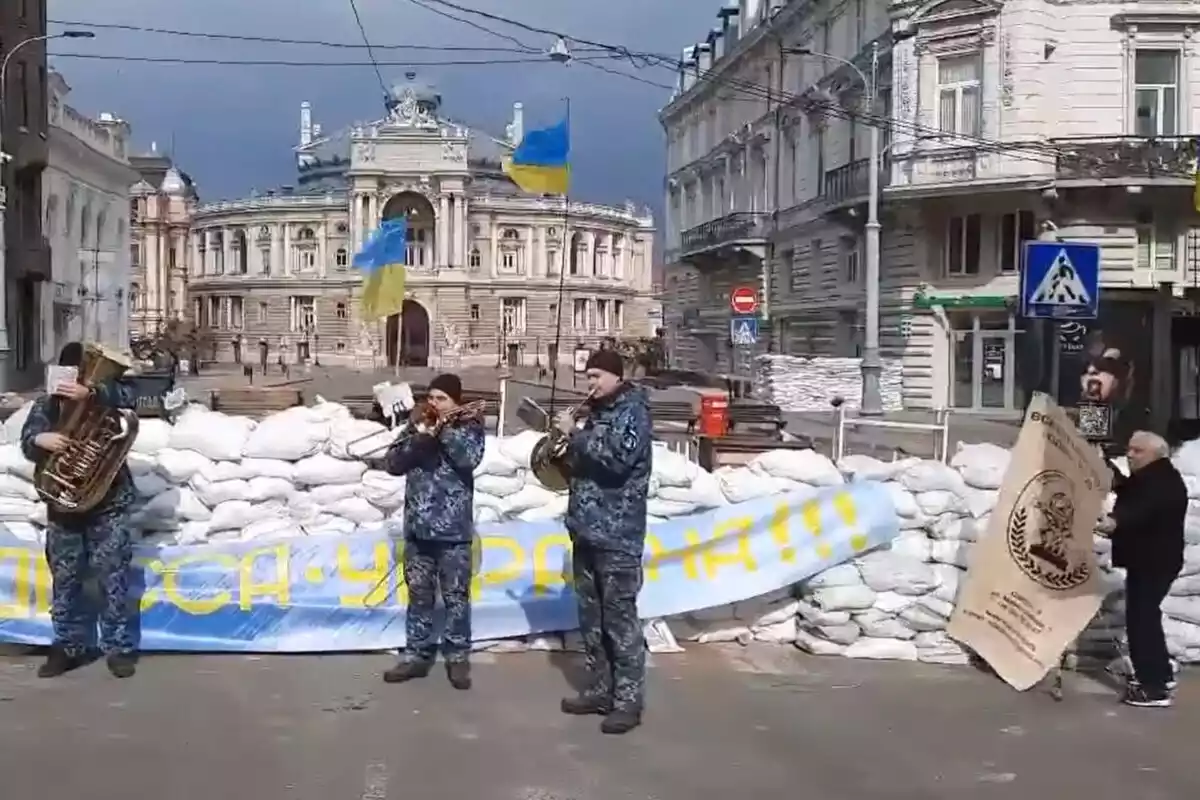Imatge del setge d'Odessa