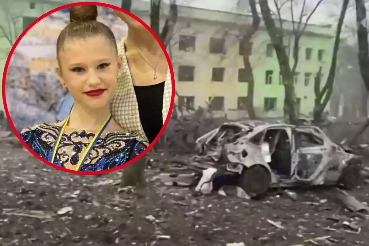 Katya, la gimnasta morta a un bombardeig rus