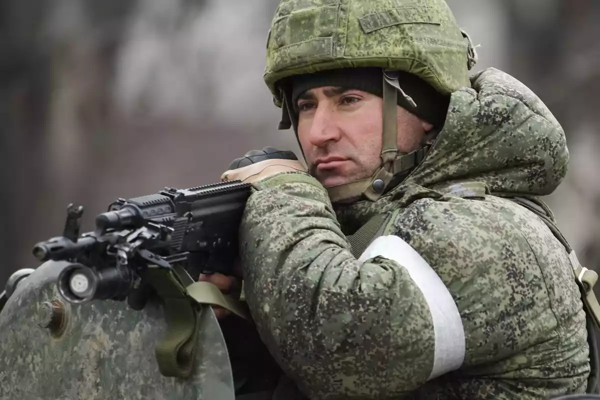 Un soldat rus.