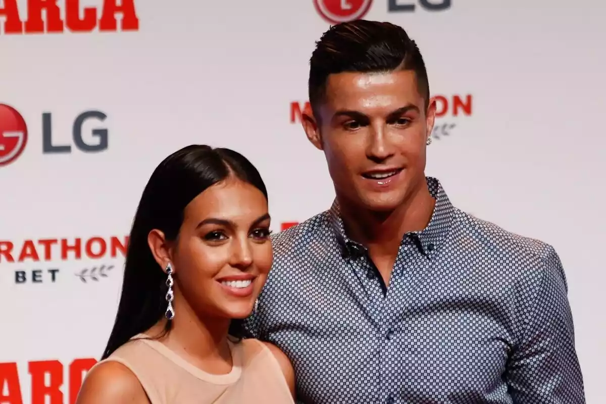 Cristiano Ronaldo i la seva parella.