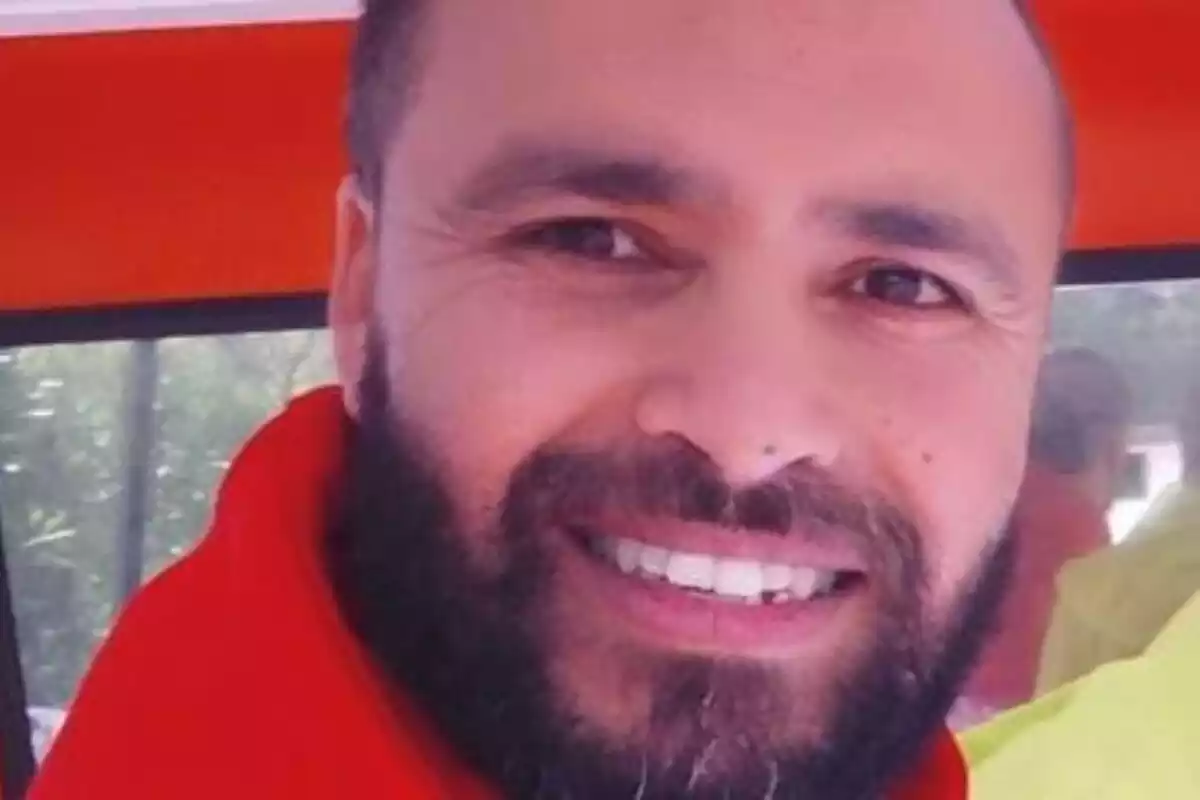 Primer pla de Mohamed, el taxista assassinat amb 43 anys