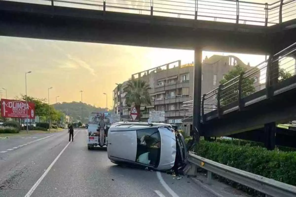 Accident a Blanes