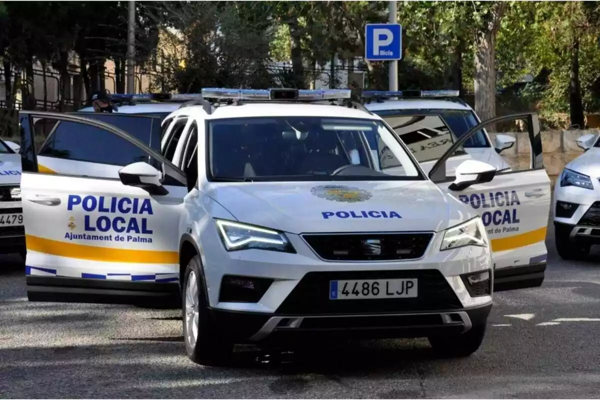 Cotxe de la policia local de Palma
