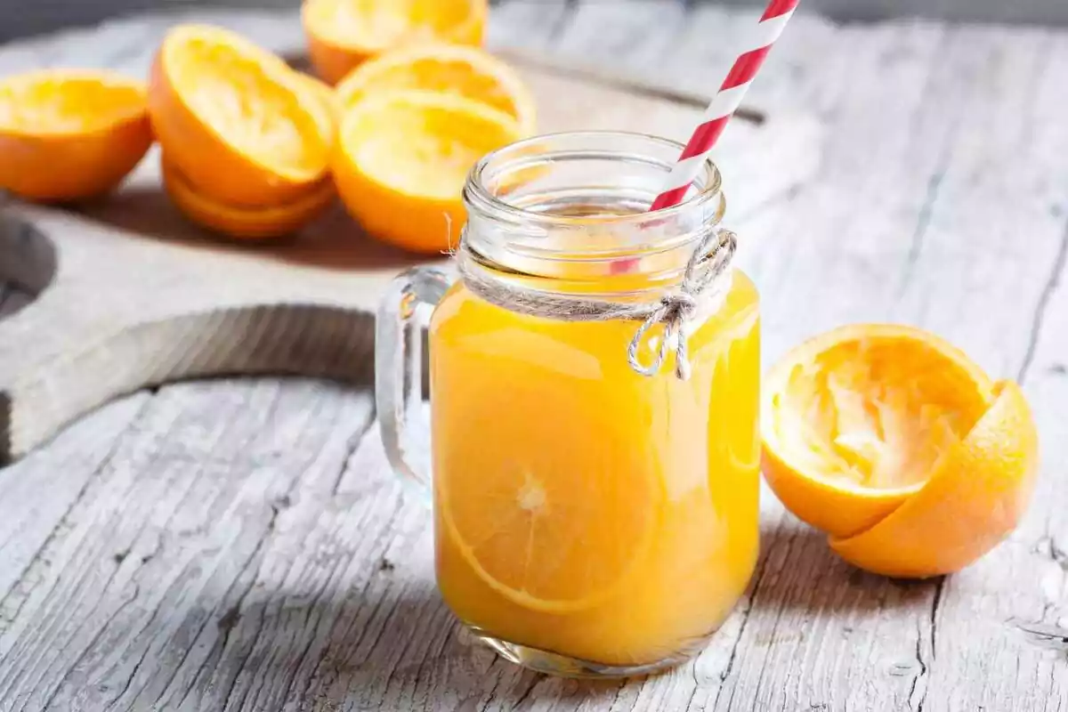Foto d'un suc de taronja.