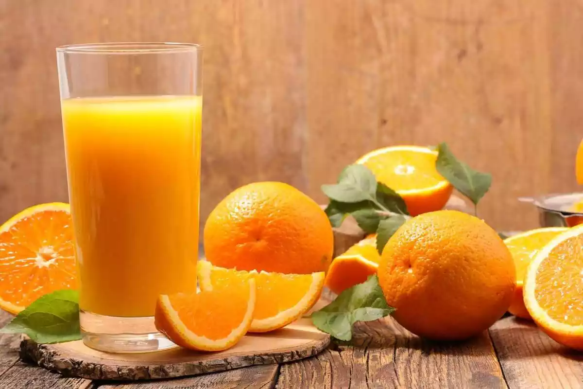 Foto d'un suc de taronja.