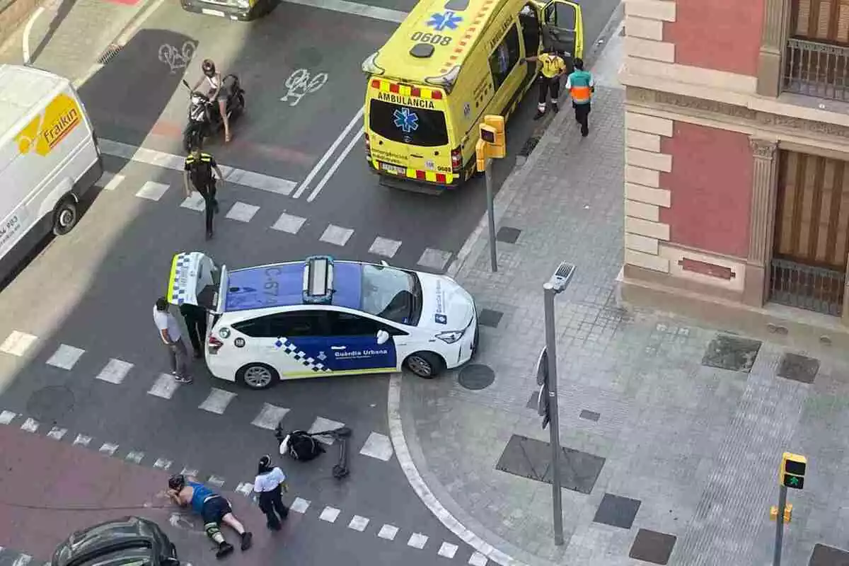 Accident Barcelona