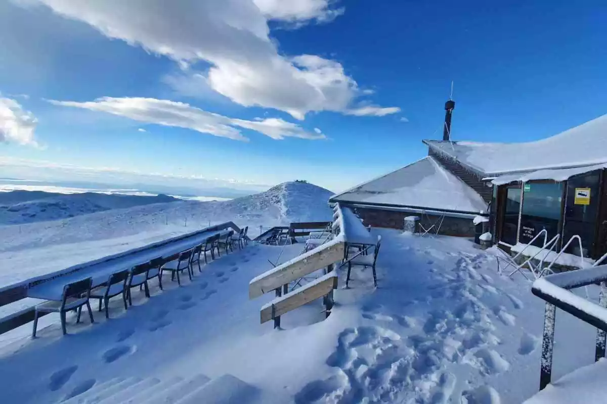 Arriba la primera nevada de la temporada al Pirineu.