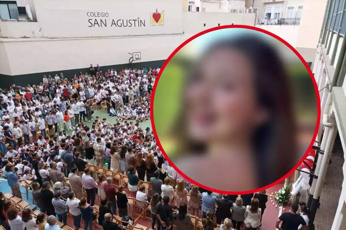 Fotomuntatge de l'alumna que ha mort a Ceuta.
