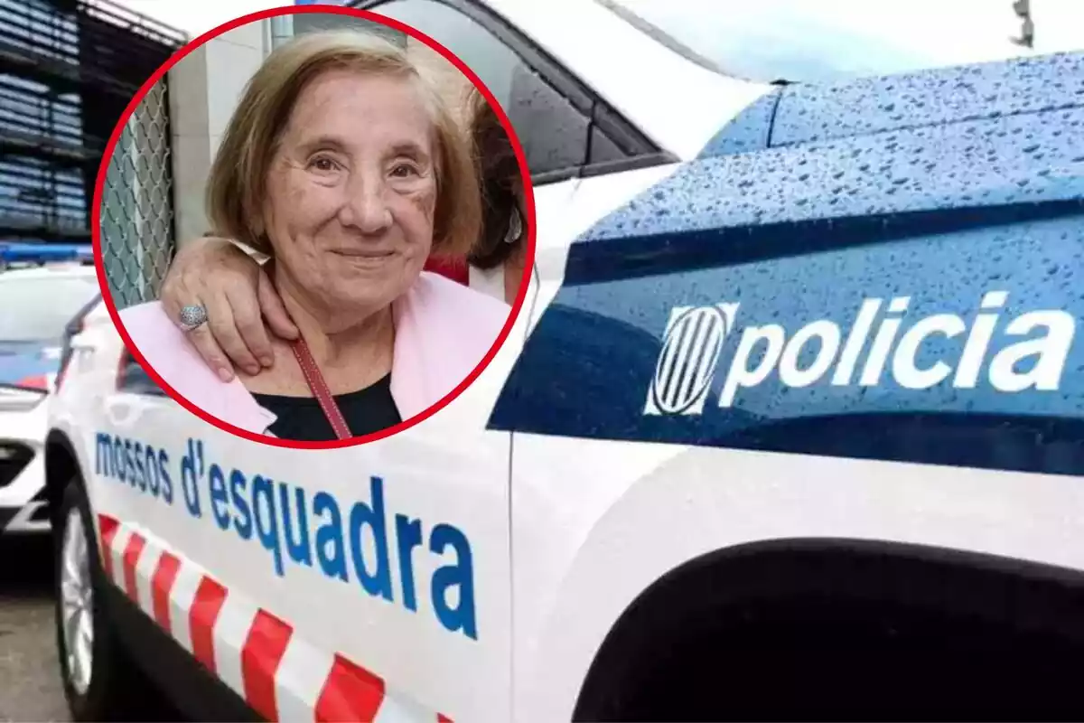 Imatge de la Núria Juan Bosch, dona desapareguda de vuitanta-vuit anys