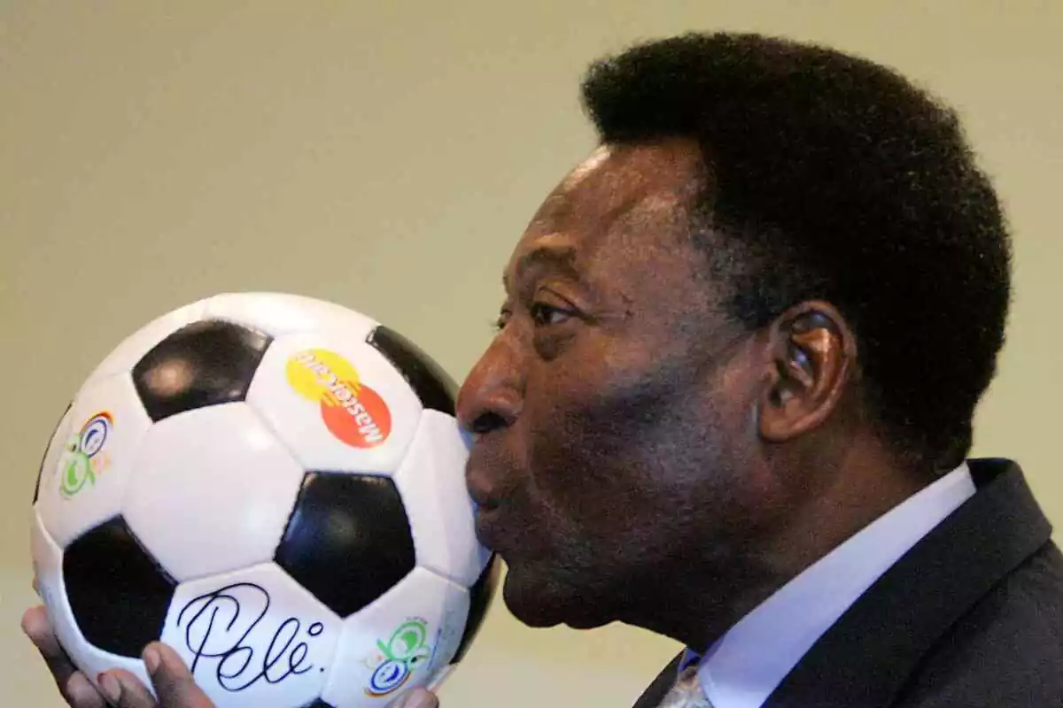 Imatge del futbolista brasiler Pelé