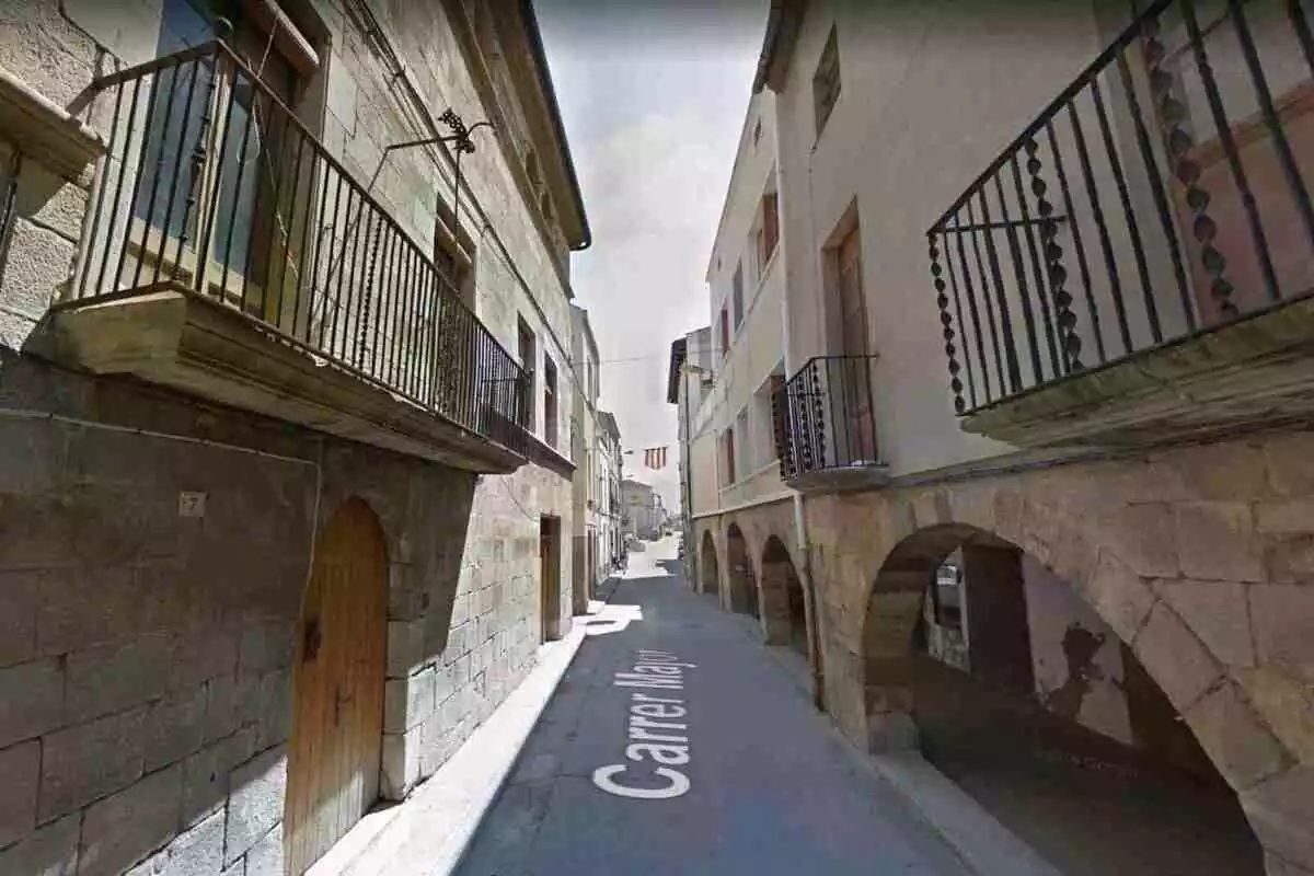 Imatge d'Anglesola, a l'Urgell.