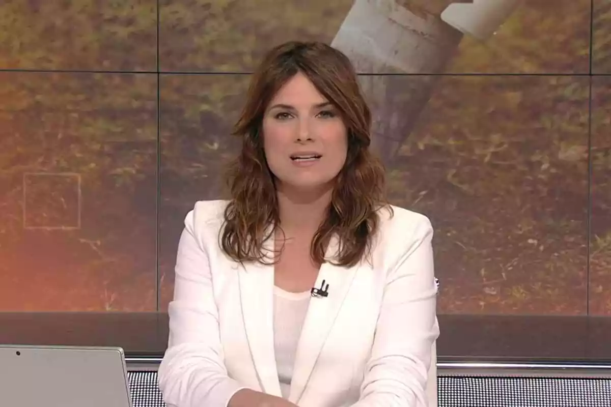 Imatge d'Ariadna Oltra al programa 'Els Matins' de TV3