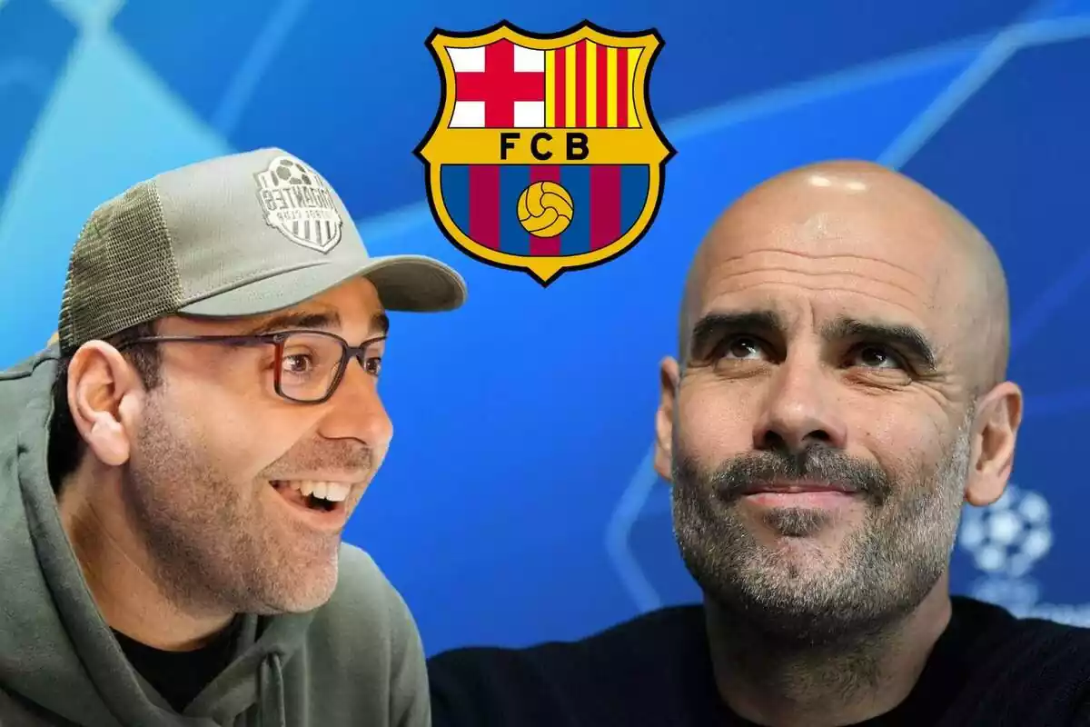 Muntatge Gerard Romero i Pep Guardiola