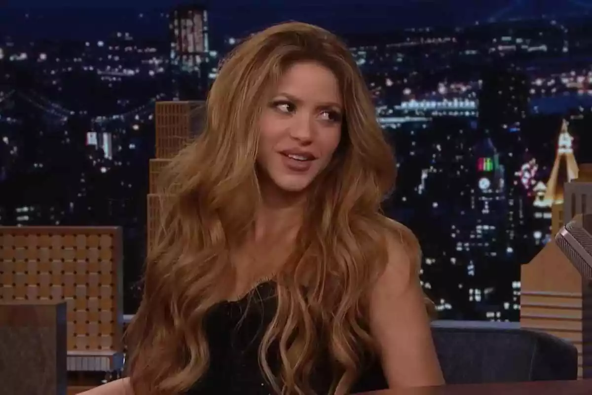 Imatge de Shakira en 'The Tonight Show'