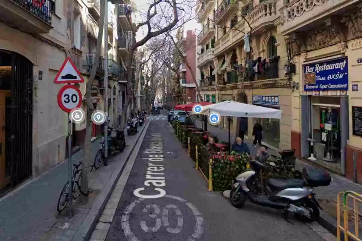 Imatge del carrer Blasco de Garay de Barcelona.