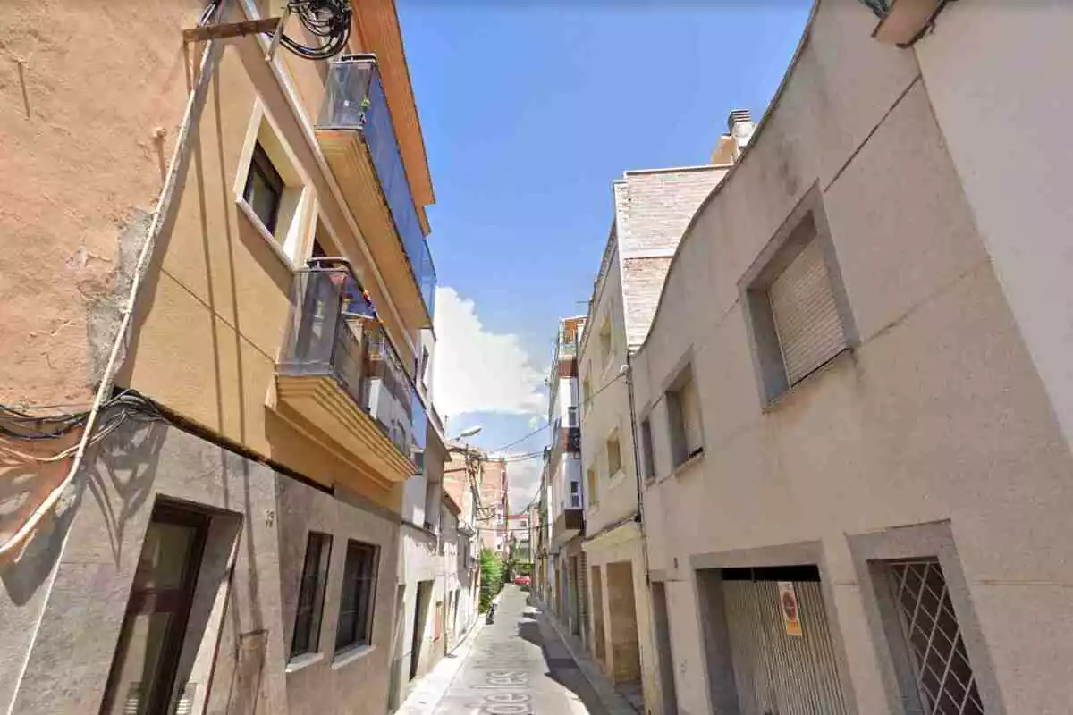 Imatge del carrer Jaume Marcé Diu del Vendrell.