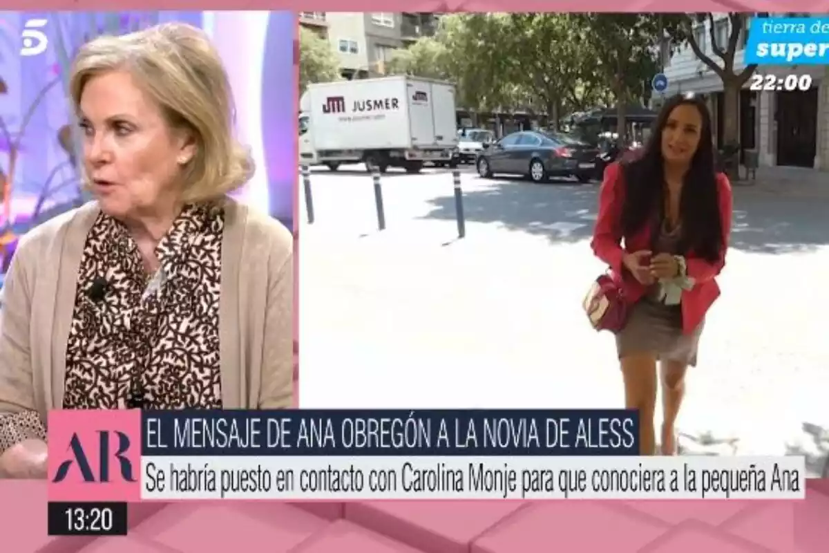 Captura d''El Programa de Ana Rosa' parlant de Carolina Monje