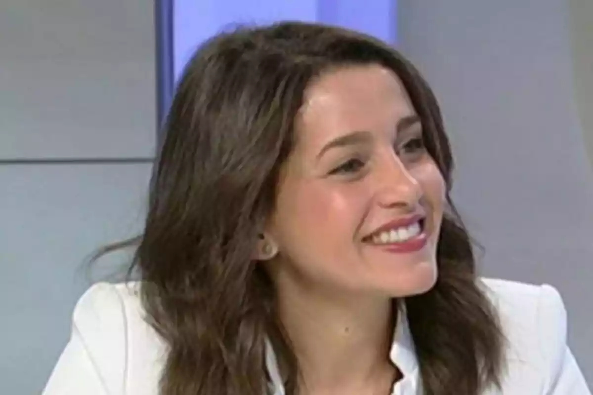 Inés Arrimadas en una entrevista