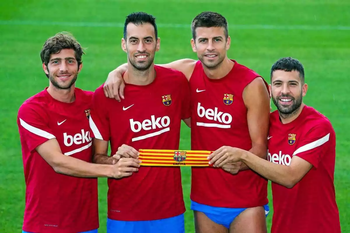 4 capitans del Barça de la temporada 2022-2023