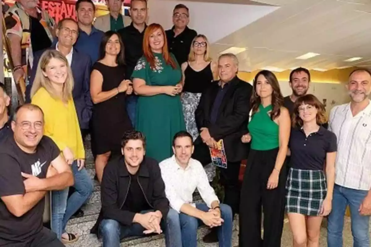 Foto dels presentadors de Catalunya Ràdio de la temporada 2022-23.