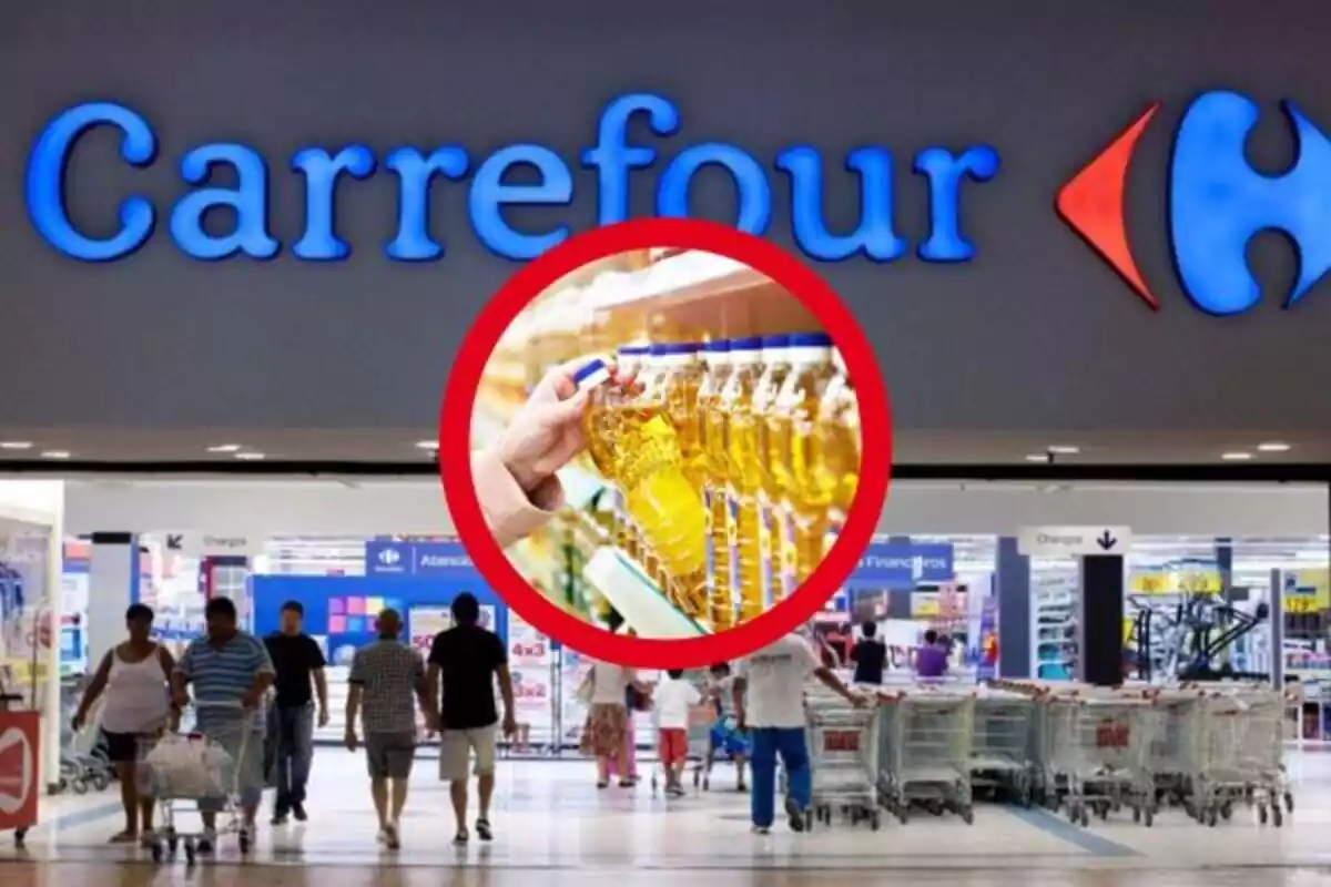 Muntatge de Carrefour i oli