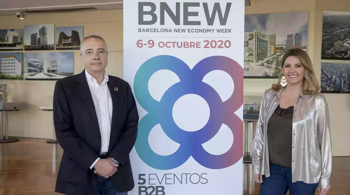 Imatge de la presentació de BNEW de la Zona Franca