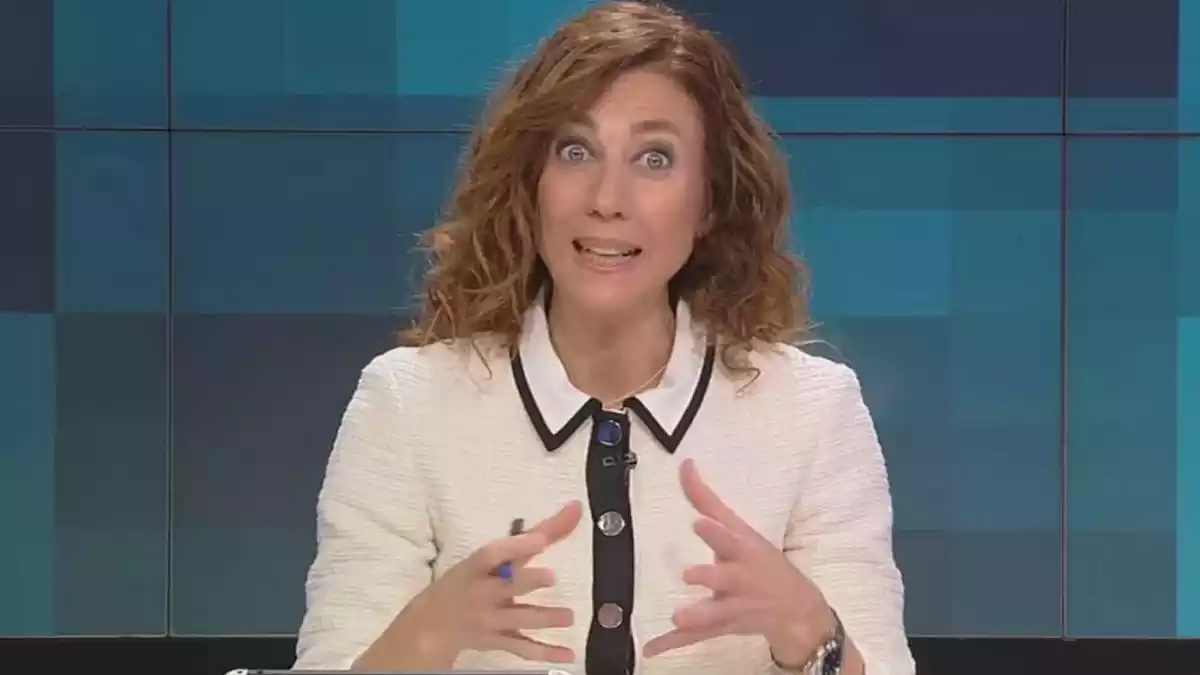 Helena García Melero durant el programa 'Tot es mou' de TV3.