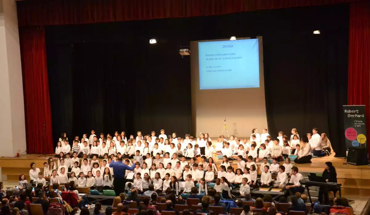 Al concert del Centre Cultural Municipal de Valls hi prendran part 350 alumnes.