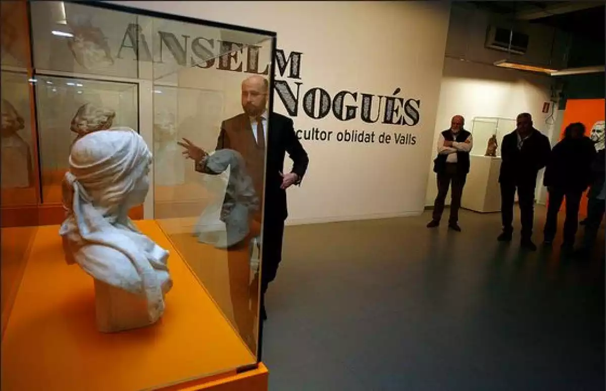 Exposició sobre Ansel Nogués al Museu de Valls.